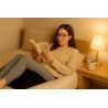 Coussin multifonctionnel 35x45x20 cm - pour s'allonger, lire et soutenir les jambes - 1021 Marron
