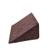 Coussin multifonctionnel 35x45x20 cm - pour s'allonger, lire et soutenir les jambes - 1021 Marron