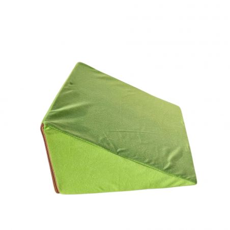 Coussin multifonctionnel 35x45x20 cm - pour s'allonger, lire et soutenir les jambes - 1229 Vert