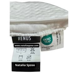 Housse de matelas VENUS 90x200 (15–18 cm) avec fermeture éclair, respirante, antidérapante, lavable à 30°C | Natalia Spzoo