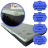 Housse de matelas VENUS 90x200 (15–18 cm) avec fermeture éclair, respirante, antidérapante, lavable à 30°C | Natalia Spzoo