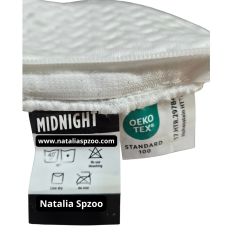 Housse de matelas MIDNIGHT 90x200 (15–18 cm) avec fermeture éclair, élastique, antidérapante, lavage 30 °C | Natalia Spzoo
