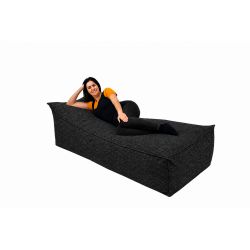 Maxi Outdoor Daybed 200x90x40 cm – bain de soleil, pouf géant et méridienne de jardin 01
