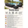 Maxi Outdoor Daybed 200x90x40 cm – bain de soleil, pouf géant et méridienne de jardin 01