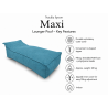 Maxi Indoor 200x90x40 cm – pouf géant, méridienne et chaise longue intérieure B18