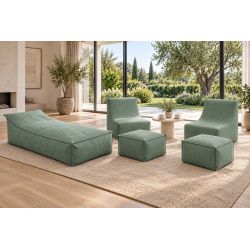 Maxi Indoor 200x90x40 cm – pouf géant, méridienne et chaise longue intérieure B09