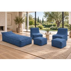 Maxi Indoor 200x90x40 cm – pouf géant, méridienne et chaise longue intérieure B39