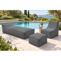 Nati Outdoor 55x75x70 cm – fauteuil de jardin, fauteuil lounge pour terrasse 23