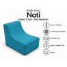 Nati Indoor 55x75x70 cm – fauteuil lounge, fauteuil relax pour salon B18