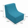 Nati Indoor 55x75x70 cm – fauteuil lounge, fauteuil relax pour salon B18