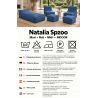 Nati Indoor 55x75x70 cm – fauteuil lounge, fauteuil relax pour salon B39