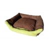 Lit pour chien MAX taille M en marron et vert