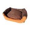 Lit pour chien MAX taille M en marron et orange