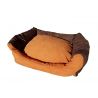 Lit pour chien MAX taille M en marron et orange