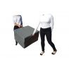 Matelas pliant visco Lux avec housse extérieure 195 x 75 x 15 cm anthracite
