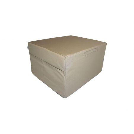 Sac de protection pour le matelas 195 x 75 x 15 cm beige