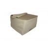 Sac de protection pour le matelas 195 x 75 x 15 cm beige