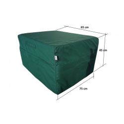 Sac de protection pour le matelas 195 x 75 x 15 cm vert