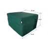 Sac de protection pour le matelas 195 x 75 x 15 cm vert