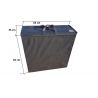 Sac de protection pour le matelas 8 cm - noir