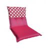 Matelas-coussin à deux faces 100 x 45 cm pour chaise de jardin à dossier bas 2863402