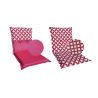 Matelas-coussin à deux faces 100 x 45 cm pour chaise de jardin à dossier bas 2863402