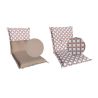 Matelas-coussin à deux faces 100 x 45 cm pour chaise de jardin à dossier bas 2863602