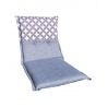Matelas-coussin à deux faces 100 x 45 cm pour chaise de jardin à dossier bas 2864102