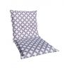 Matelas-coussin à deux faces 100 x 45 cm pour chaise de jardin à dossier bas 2864102