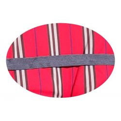 Matelas à coussin double face 118 x 45 cm pour chaise de jardin à dossier haut 1516101