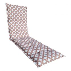 Matelas à deux faces 190 x 55 cm pour un lit de jardin, bain de soleil 2863605