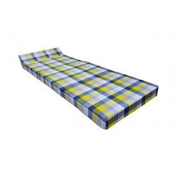 Housse pour le fauteuil matelas avec la tête de lit 200x70x10 cm - 002