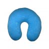 Coussin de voyage, coussin de cou, coussin croissant – bleu