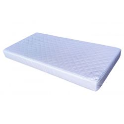 Matelas 8 cm en mousse PU coin biseauté fait sur mesure