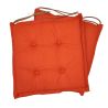 Coussins galettes de chaise 40x40x3 cm 003- jeu de 2 pièces