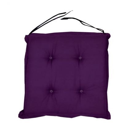 Coussins galettes de chaise 40x40x3 cm 001
