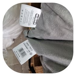 Lot de coussins de palette de jardin avec fermeture éclair 1009