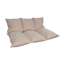 Lot de coussins de palette de jardin avec fermeture éclair 1009