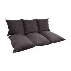 Lot de coussins de palette de jardin avec fermeture éclair 1021