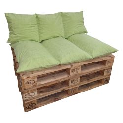 Lot de coussins de palette de jardin avec fermeture...