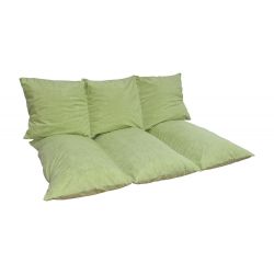 Lot de coussins de palette de jardin avec fermeture éclair 1229