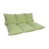 Lot de coussins de palette de jardin avec fermeture éclair 1229