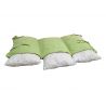 Lot de coussins de palette de jardin avec fermeture éclair 1229