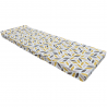 Housse pour le fauteuil matelas avec la tête de lit 200x70x10 cm - C901