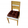 Ensemble de 2 coussins de chaise 40x40x8 cm - 1021
