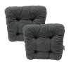 Coussins de chaise matelassés 40x40x8 cm - 1008