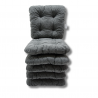 Coussins de chaise matelassés 40x40x8 cm - 1008