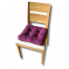 Coussins de chaise matelassés 40x40x8 cm - 1224