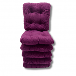 Coussins de chaise matelassés 40x40x8 cm - 1224