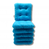 Coussins de chaise matelassés 40x40x8 cm - 1331